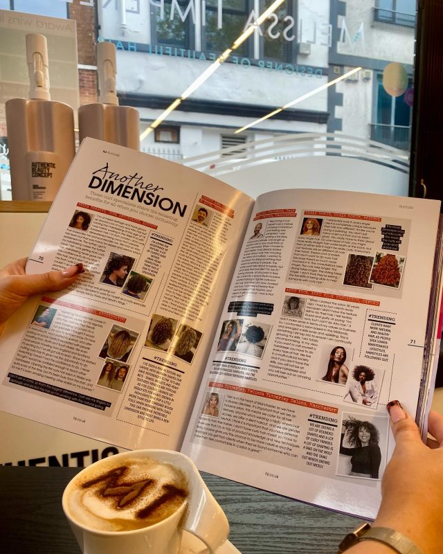 HONOURED TO FEATURE IN @hairdressersjournal ✂️ 
Check out our amazing @melissatimp feature in the fantastic HJ magazine talking all about the importance of having an inclusive salon, making sure everyone feels welcome when they walk through the door.